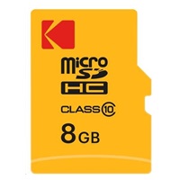 Kodak paměťová microSD karta 8GB Class10 w/adapter Extra