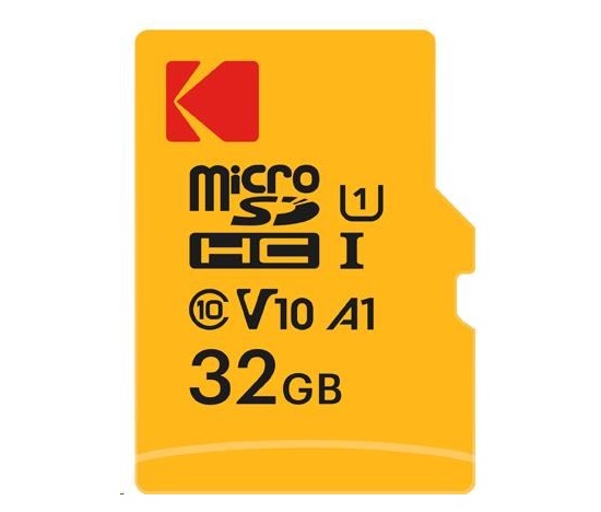 Kodak paměťová micro SD karta 32GB U1 V10 w/adapter