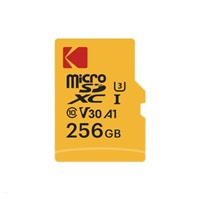 Kodak paměťová micro SD karta 256GB UHS-I U3 V30 Ultra + adaptér