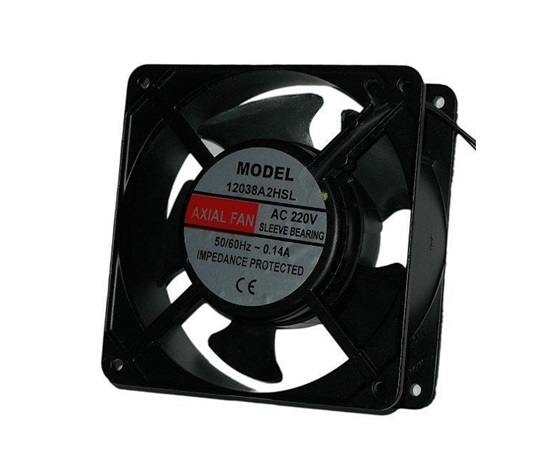 19" ventilace pro nástěnné rozvaděče XtendLan, ventilátor 120mm