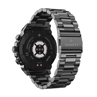 BAZAR - Garett Smartwatch Atom Black Steel - Rozbaleno (Komplet)