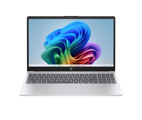 NTB HP OmniBook 3 AI PC 15-fn0000nc, R 5 330 (4C) 50 TOPs, 15.6"FHD 300nits,16GB/512GB,Radeon,Win11,Silver + 3m GamePass
