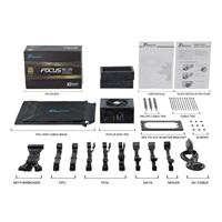 SEASONIC zdroj 750W Focus SGX 750, 120mm, Plně modulární, 80+ Gold, černá