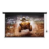 Elektrické projekční plátno AVELI, 265x149 (16:9) 120", černý tubus
