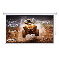 Elektrické projekční plátno AVELI, 406x305 (16:9) 200"