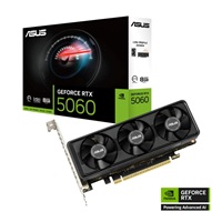 ASUS VGA NVIDIA GeForce RTX 5060 LP BRK 8GB, 8GB GDDR7, 1xDP, 2xHDMI