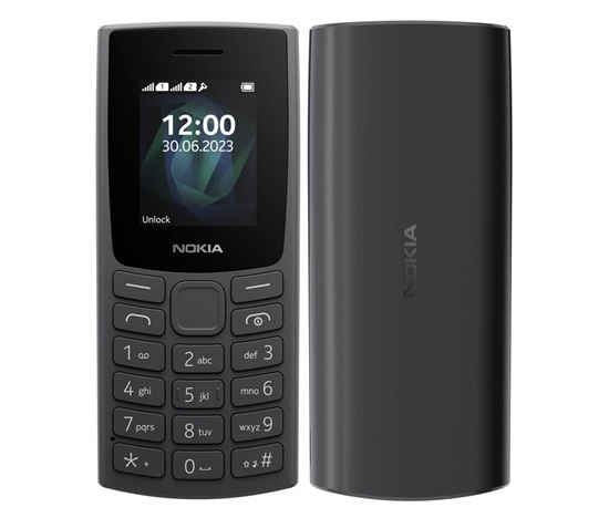 Nokia 105 4G, černá (2024) EU