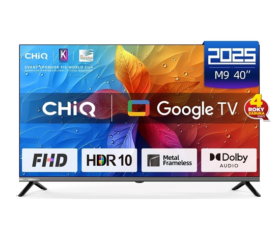 CHiQ L40M9G  TV 40", Full HD, smart, Google TV, Dolby Audio, dbx-tv, HDR 10