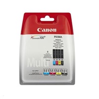 BAZAR - Canon CARTRIDGE CLI-571XL C/M/Y/BK PHOTO VALUE Multi-Pack pro PIXMA MG575x, MG6850x, MG775x, TS6052 (645 str.) -