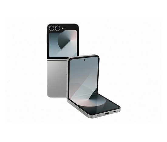 BAZAR - Samsung Galaxy Z Flip 6, 256GB, 5G, EU, Silver Shadow - Po opravě (Komplet)