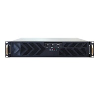 BAZAR - CHIEFTEC skříň Rackmount 2U ATX, UNC-210T-B-U3, 400W, Black, USB 3.0, poškozený obal