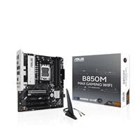 BAZAR - ASUS MB Sc AM5 B850M MAX GAMING WIFI, AMD B850, 4xDDR5, 1xDP, 1xHDMI, WiFi, mATX - Po opravě (Bez příslušenství)