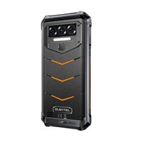 Rugged Smartphone Oukitel WP38 MT8788 6GB 256GB 10600-15W A13, Black w Orange [No Charger]