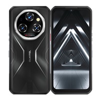 Rugged Smartphone Oukitel WP55 Pro 5G D-7025 16GB 512GB 11000-33W A15, Slim, 108MP Cam, Black [No Charger]
