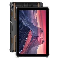 Rugged Tablet Oukitel RT9 4G 10 T606 6GB 256GB 11000-18W A14, Black w Orange  [No Charger]