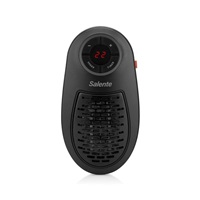 Salente HotHeat, teplovzdušný mini ventilátor, 500 W, černý