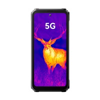 Rugged Smartphone Blackview BL9000 Pro 5G D-8020 12GB 512GB 8800-120W A14-D4, Thermal, Watch Display, Black w Gold