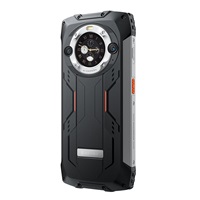 Rugged Smartphone Blackview BV9300 Pro 4G G99 12GB 256GB 15080-33W A13-D4, Watch Display, Black w Orange [No Charger]