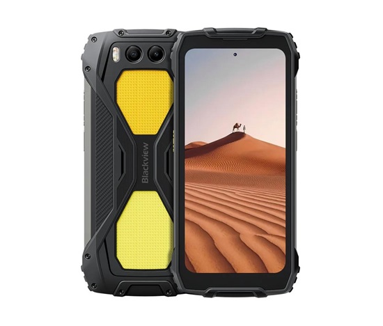 Rugged Smartphone Blackview BV7300 4G G81 6GB 256GB 15000-45W A14-D4, Night, Lights, Black [No Charger]