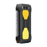Rugged Smartphone Blackview BV7300 4G G81 6GB 256GB 15000-45W A14-D4, Night, Lights, Black w Yellow [No Charger]