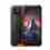 Rugged Smartphone Blackview BV4800 Pro 4G T606 4GB 128GB 5180-10W A14-D4, Black w Orange [No Charger]
