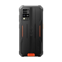 Rugged Smartphone Blackview BV4800 Pro 4G T606 4GB 128GB 5180-10W A14-D4, Black w Orange [No Charger]