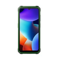 Rugged Smartphone Blackview BV4800 Pro 4G T606 4GB 128GB 5180-10W A14-D4, Black w Green [No Charger]