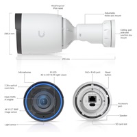 UBNT UVC-G6-Pro-Bullet UniFi Video Camera G6 Bullet Pro bílá
