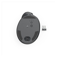 Hama vertikální ergonomická bezdrátová myš EWM-600R, pro praváky, nabíjecí, Multi Device