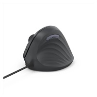 Hama vertikální ergonomická kabelová myš ECM-500R, pro praváky, černá