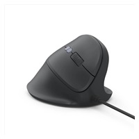 Hama vertikální ergonomická kabelová myš ECM-500R, pro praváky, černá