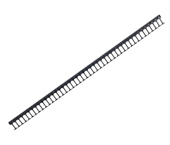TRITON vertikální vyvazovací panel 45U, jednořadý, pro rozvaděče šířky 600/800mm z řady RMA, RZA, RDA, RTA, RYA, černý