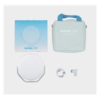 Miro 60c LED Full-color Round Panel Light (Mint Blue)