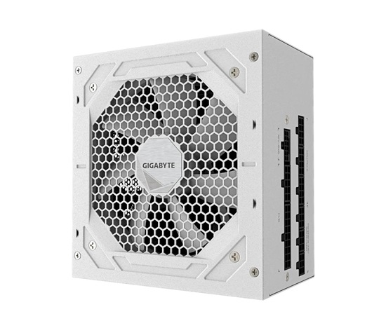 GIGABYTE zdroj UD1000GM PG5 ICE 1000W, 120mm, Plně modulární, 80 Plus Gold, ATX 3.1