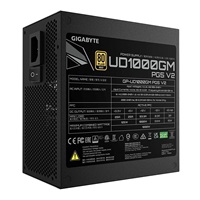GIGABYTE zdroj UD1000GM PG5 V2 1000W, 120mm, Plně modulární, 80 Plus Gold, ATX 3.1