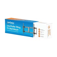 MANHATTAN Nástěnný držák TV, naklápěcí (3°-12°, 43"-100", max. 70kg)