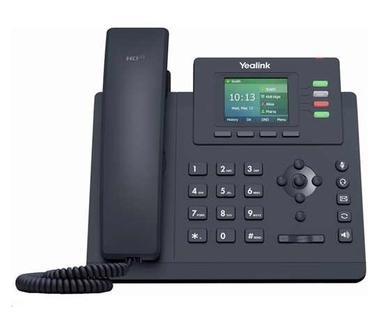 BAZAR - Yealink SIP-T33G SIP telefon s napájecím adaptérem - POŠKOZENÝ OBAL