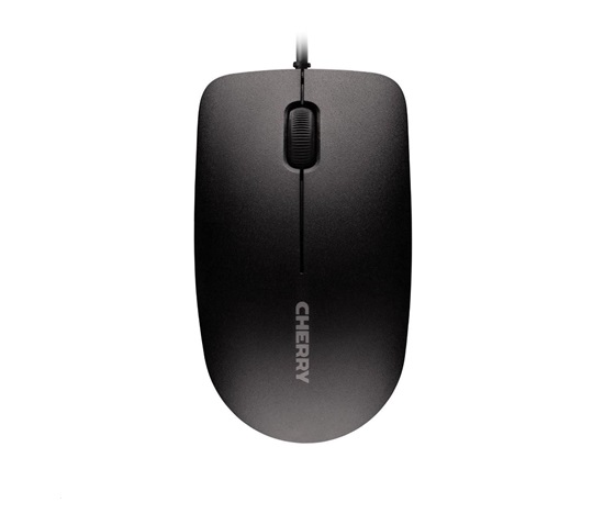 BAZAR - CHERRY myš MC1000, USB, drátová, černá, poškozený obal