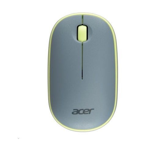 ACER Acer Wireless Bubble Mouse Blue - RF2.4G, 1600 dpi, 102x60x32 mm, 60g bez AA baterie, retail pack