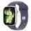 Apple Watch Series 11 GPS 42mm Silver Aluminium Case with Purple Fog Sport Band - M/L