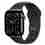 Apple Watch Series 11 GPS + Cellular 42mm Slate Titanium Case with Black Sport Band - S/M