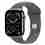 Apple Watch Series 11 GPS + Cellular 46mm Natural Titanium Case with Stone Grey Sport Band - M/L