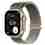 Apple Watch Ultra 3 GPS + Cellular 49mm Natural Titanium Case with Natural Titanium Milanese Loop - Medium