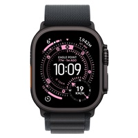 Apple Watch Ultra 3 GPS + Cellular 49mm Black Titanium Case with Black Alpine Loop - Small