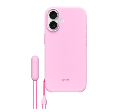 Apple Beats iPhone 17 Kickstand Case with MagSafe and Camera Control - Pebble Pink