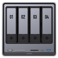 UGREEN NASync DXP4800 (4C/IntelN100/3,4GHz/8GBRAM/4xSATA/2xM.2/2x2,5GbE/2xUSB2.0/2xUSB3.2/1xUSB-C/HDMI/SD)