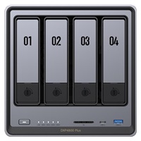 UGREEN NASync DXP4800 Plus (6C/Gold8505/4,4GHz/8GBRAM/4xSATA/2xM.2/1x2,5GbE/1x10GbE/2xUSB2.0/2xUSB3.2/1xUSB-C/HDMI/SD)