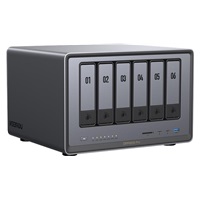 UGREEN NASync DXP6800 Pro (10C/i5-1235U/4,4GHz/8GBRAM/6xSATA/2xM.2/2x10GbE/1xPCIe/2xTB/2xUSB2.0/2xUSB3.2/HDMI/SD)