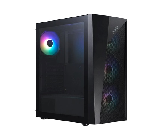 BAZAR - ADATA XPG case LANDER 500 Mid-Tower, bez zdroje, 4x 120mm ARGB Fan, Černá - Poškozený obal (Komplet)