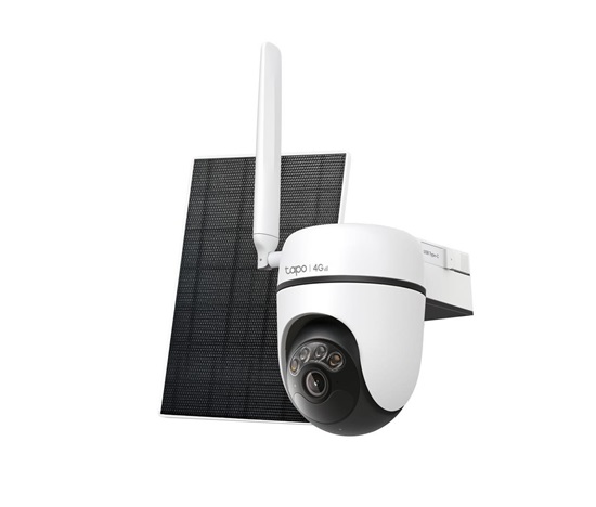 TP-Link Tapo C615G KIT venkovní 4G LTE kamera, solární panel (3MP, 2K, 1296p, IR, 4G LTE, micro SD card, IP65)
